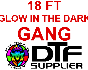 22"X18' GLOW IN THE DARK GANG SHEET