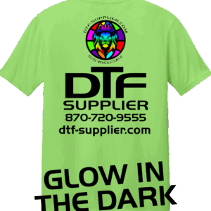 10.75"X16" GLOW IN THE DARK DTF