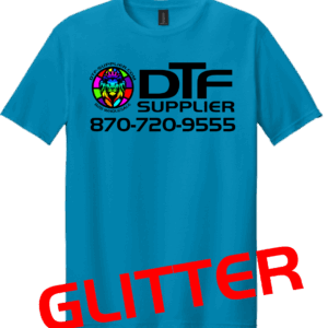 10.75"X6" GLITTER DTF